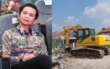 Ngaco! Bupati Om Zein Akui Pakai Alat Berat Bantuan Untuk Kolam Ikan di Penggusuran Purwakarta, ‘Nu Teu Menang Mah Di Jual’,